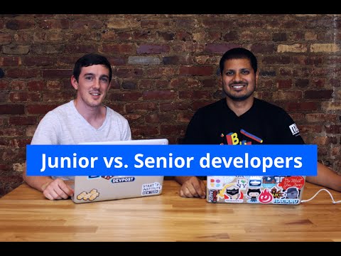 What's the difference between Junior & Senior developers?
