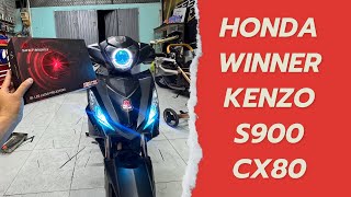 HONDA WINNER ĐỘ DÀN ĐÈN 200W HƠN CHỤC TRIỆU