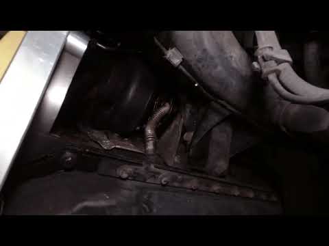 Cummins Turbo Drain Tube Install