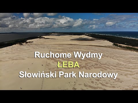 🇵🇱 Ruchome Wydmy Łeba 4K z lotu ptaka