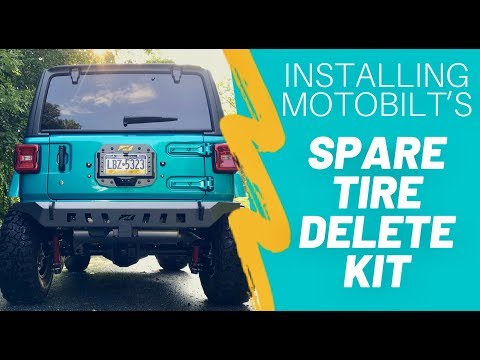 Installing MOTOBILT's Spare Tire Delete Kit