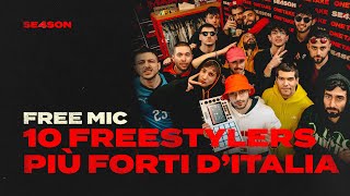 I 10 FREESTYLER PIÙ FORTI D&#39;ITALIA // One Take FM - Season 4