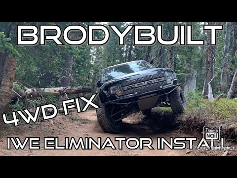 Gen 1 Ford Raptor RCV IWE Eliminator Install