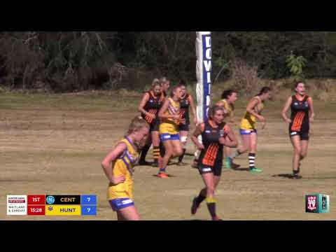 2018 BDAFL - Women's Representative Highlights - Central v Hunter
