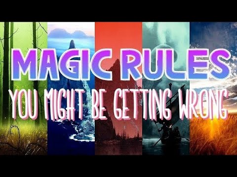 Magic the Gathering Rules You Might Be Getting Wrong