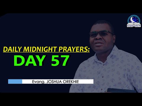 Day 57: Daily Midnight Prayers  -  With Bible Verses - Evangelist Joshua