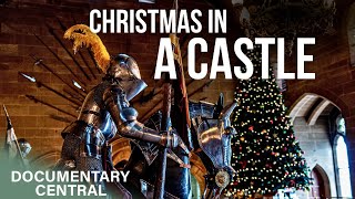 How this Castle Transforms at Christmas Time | Christmas at Warwick House!