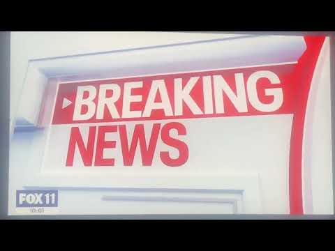 KTTV Fox 11 News at 10pm open May 23, 2022