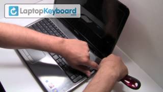 Dell Inspiron Laptop Keyboard Installation Replacement Guide - Remove Replace Install 15R N5010