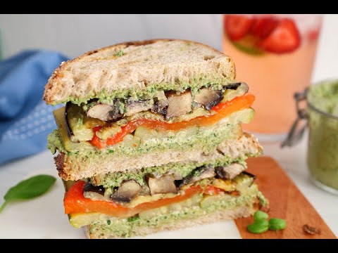 Roasted Vegetable Sandwich
