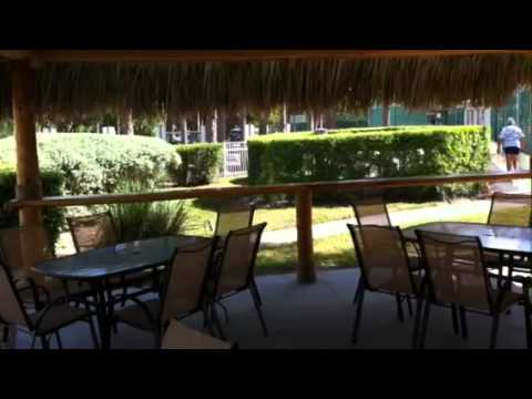 Tiki Bar with Bar Rail