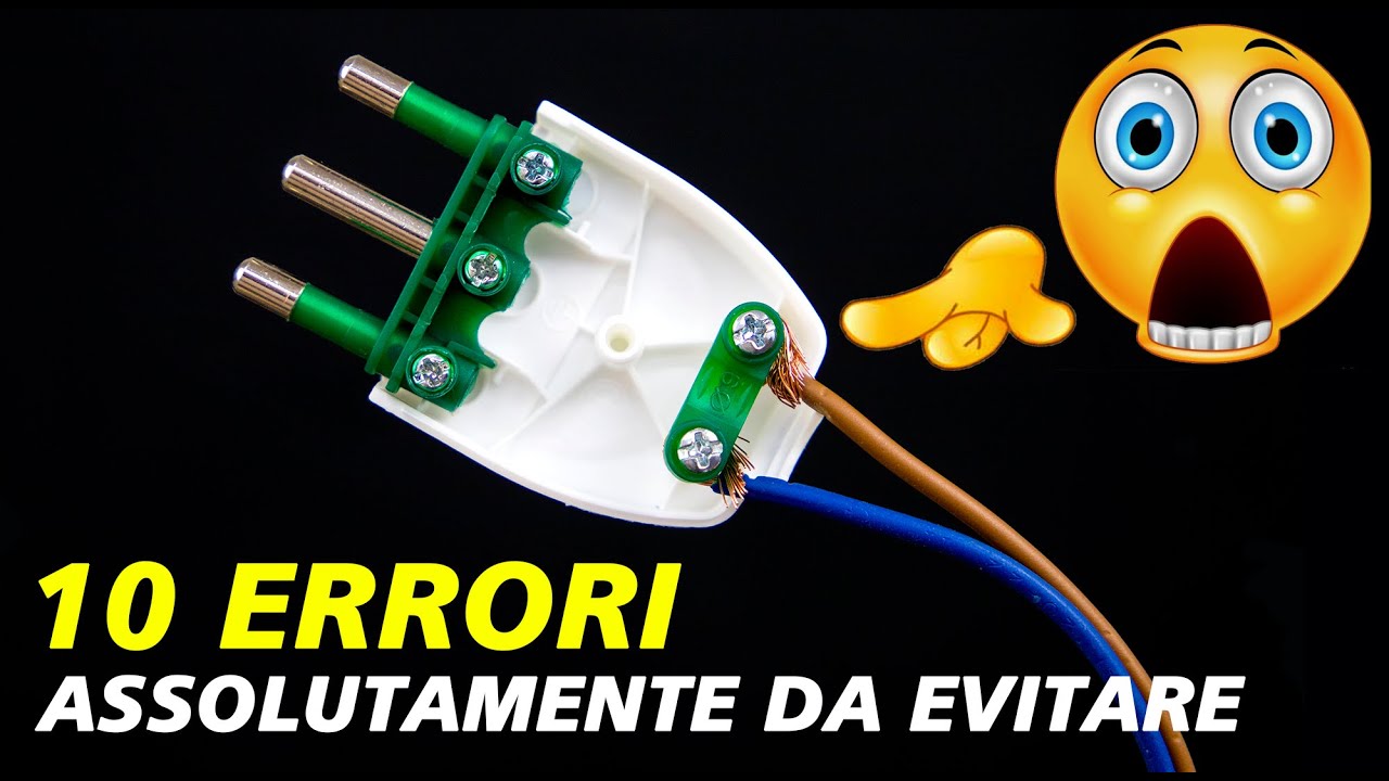 NON FATE MAI questi errori, la corrente è molto pericolosa