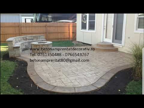 Beton Amprentat Copăcel - Brașov Tel.0761350488 -0766543767