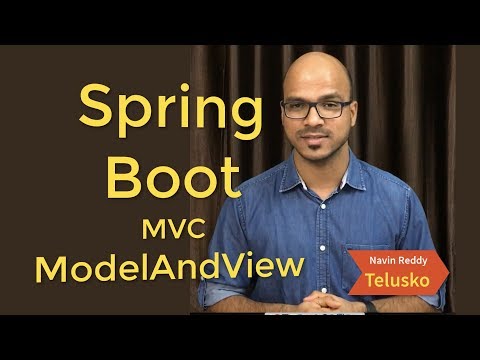 Web App using Spring Boot | ModelAndView