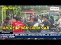 Pasokan BBM Terlambat, Antrean Kendaraan Mengular di SPBU Binjai