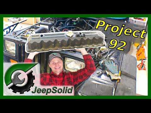 Valve cover gasket Jeep Wrangler: Project 92 YJ 4.0