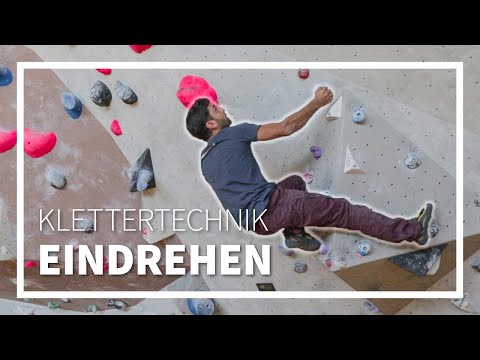 Klettertechnik: Richtig Eindrehen | Einfach Klettern