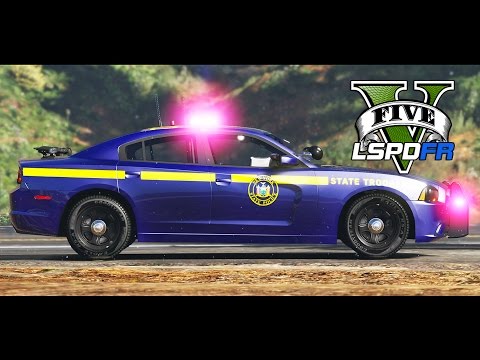 GTA 5 - LSPDFR Ep90 - NY State Police - Shots Fired on Officers