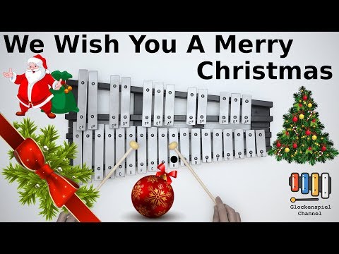 We Wish You A Merry Christmas💗1 HOUR🎺on the Glockenspiel (BELLs)  🎧