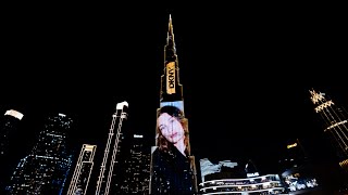 DKNY Hailey Bieber | Burj Khalifa