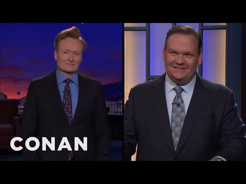 Andy Helps Conan Celebrate His 4,000th Show | CONAN on TBS
