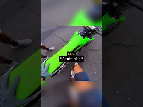 Rich Guy Approached Biker 😱 Credit @TommyMx