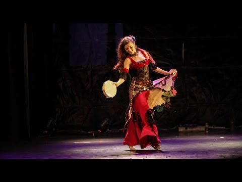 Mor Geffen-gypsy turkish dance with tambourine-klezmerfor the sultan