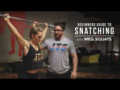 Beginners Guide to Snatching with Meg Squats | JTSstrength.com