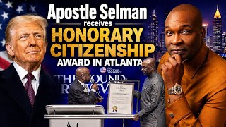Apostle Joshua Selman Receives Honorary Citizenship Award At Sound Of Revival Conference Atlanta USA