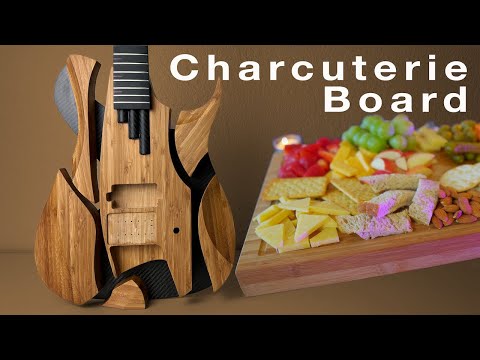 I made a guitar from a Charcuterie Board - Great Guitar Build Off 2023