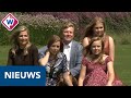 Zomerse fotosessie: Oranjes genieten tijdens vakantie vooral van elkaar - OMROEP WEST