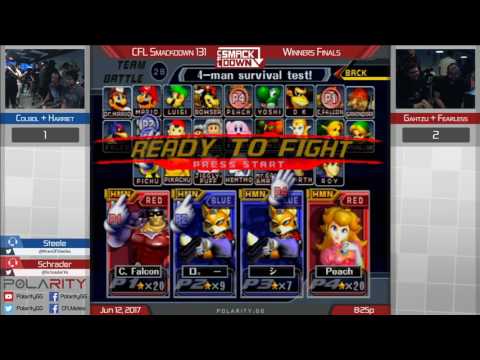 CFL Smackdown 131 Melee - Colbol + Harriet vs Gahtzu + Fearless - Winners Finals