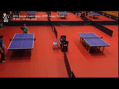 2016 Slovak Cadet Open, ITTF Junior Circuit, 29 - 31 Oct (Day 3)