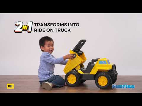 Cat Toys | Play and Ride Dump Truck | How-To