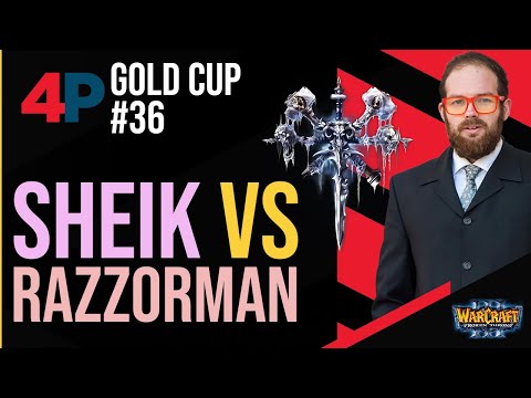 WC3 - 4Players Gold Cup #36 - Grand Final: [UD] Sheik vs. RaZZoRMaN [ORC]