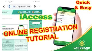 Landbank iAccess Online Registration UPDATE for 2024! | iAccess Online Enrollment Tutorial