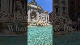 What We Did on Our Day Trip to Rome 😍 #italy #rome #travelguide #shorts