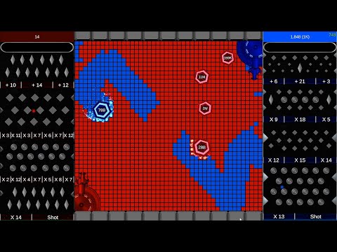 Multiple Power X Territory War 3D - Build to Play Marble Race