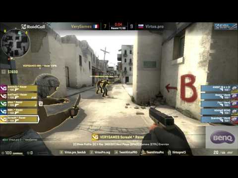 RaidCall EMS One Finals: VeryGames vs Virtus.pro @ de_dust2