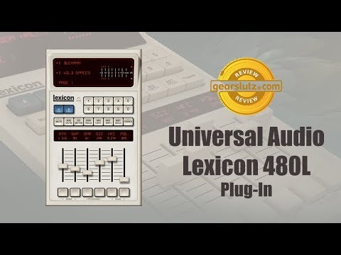 Universal Audio Lexicon 480L Reverb Plug-In: Sound Demo
