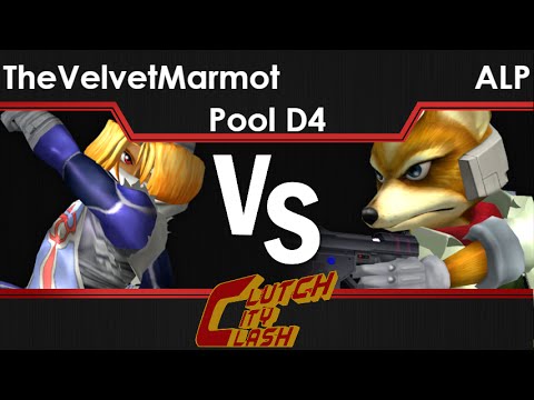 CCC  - TheVelvetMarmot (Sheik) vs ALP (Fox) Pool D4 - Melee