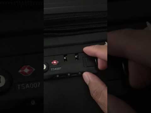 How to Setup or Reset TSA Lock