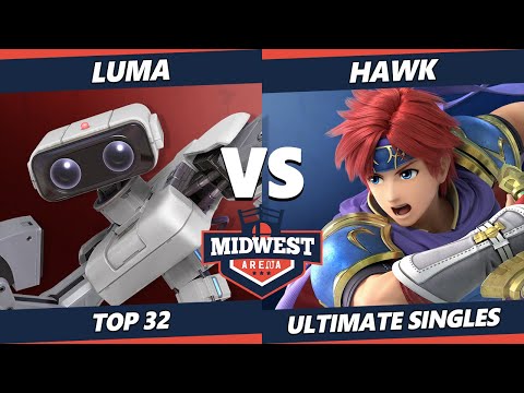 Midwest Arena Top 32 - Luma (ROB) Vs. Hawk (ROB, Roy) SSBU Smash Ultimate
