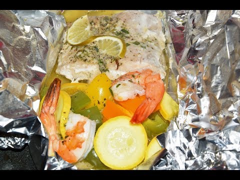 Mahi-Mahi Foil Packet Recipe - How To Cook Mahi Mahi - Fish Recipes In Oven
