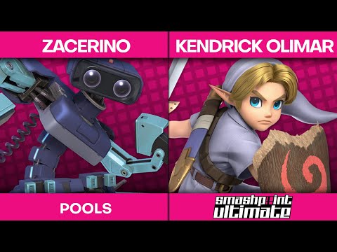 SmashPoint Ultimate 1 - WR2 Pools - Kendrick Olimar (Young Link) vs Zacerino (ROB)