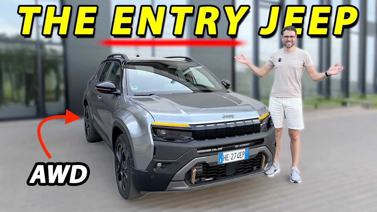 2027 Jeep Avenger 4xe driving REVIEW - how much Jeep is in the updated smallest one?