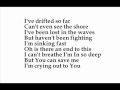rescue me by inhabited with lyrics