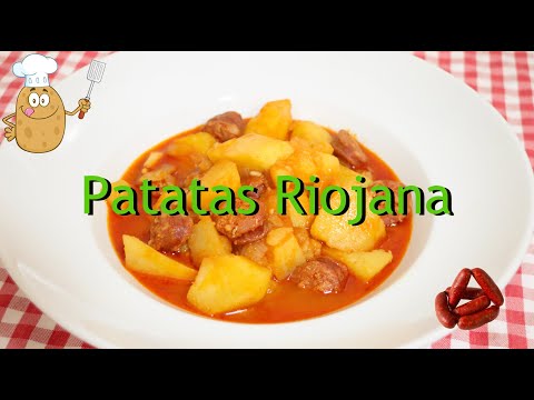 Receta económica y muy completa patatas con chorizo, patatas a la riojana, muy tradicional 😋😋😋😋😋😋😋