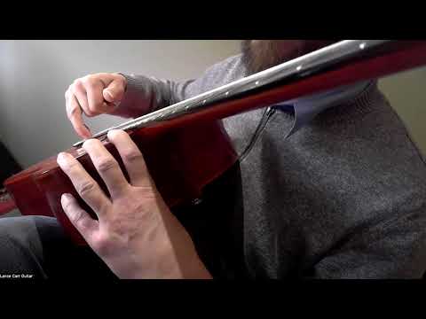 Planting Fingers vs Not Planting Fingers on a string before picking - Right Hand Finger Picking