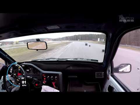 Bartosz Mostek Peugeot 106 1400 II Runda SuperOes Toru Kielce 2019